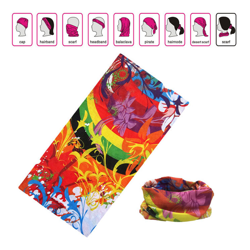 Multifunctional Microfiber Seamless Bandanas