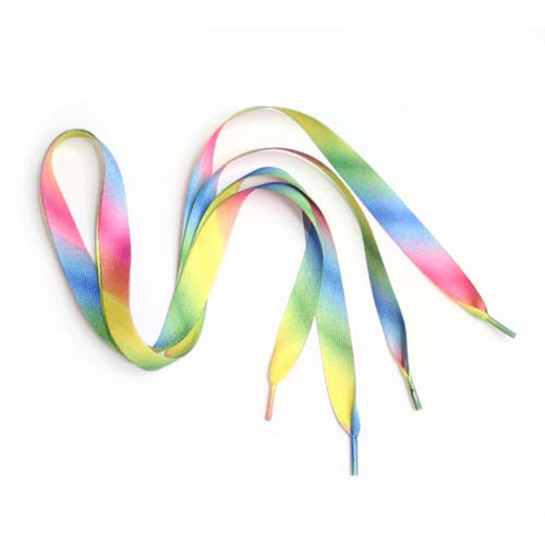 Dye Sublimation Printed Flat Shoelace
