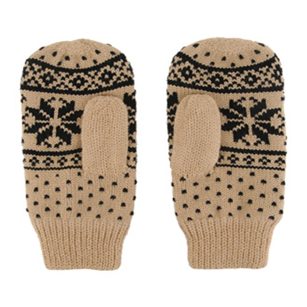 Acrylic Knitted Scarves/Beanie/Gloves