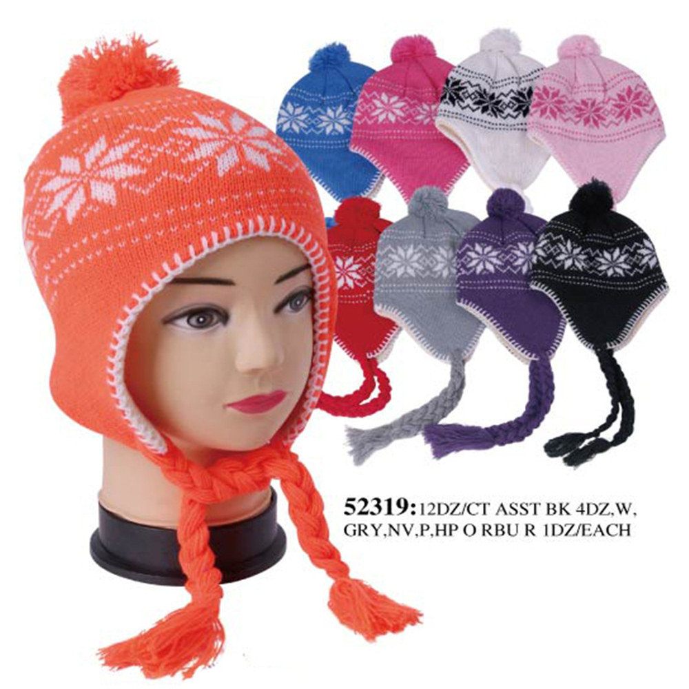 Acrylic Knitted Scarves/Beanie/Gloves