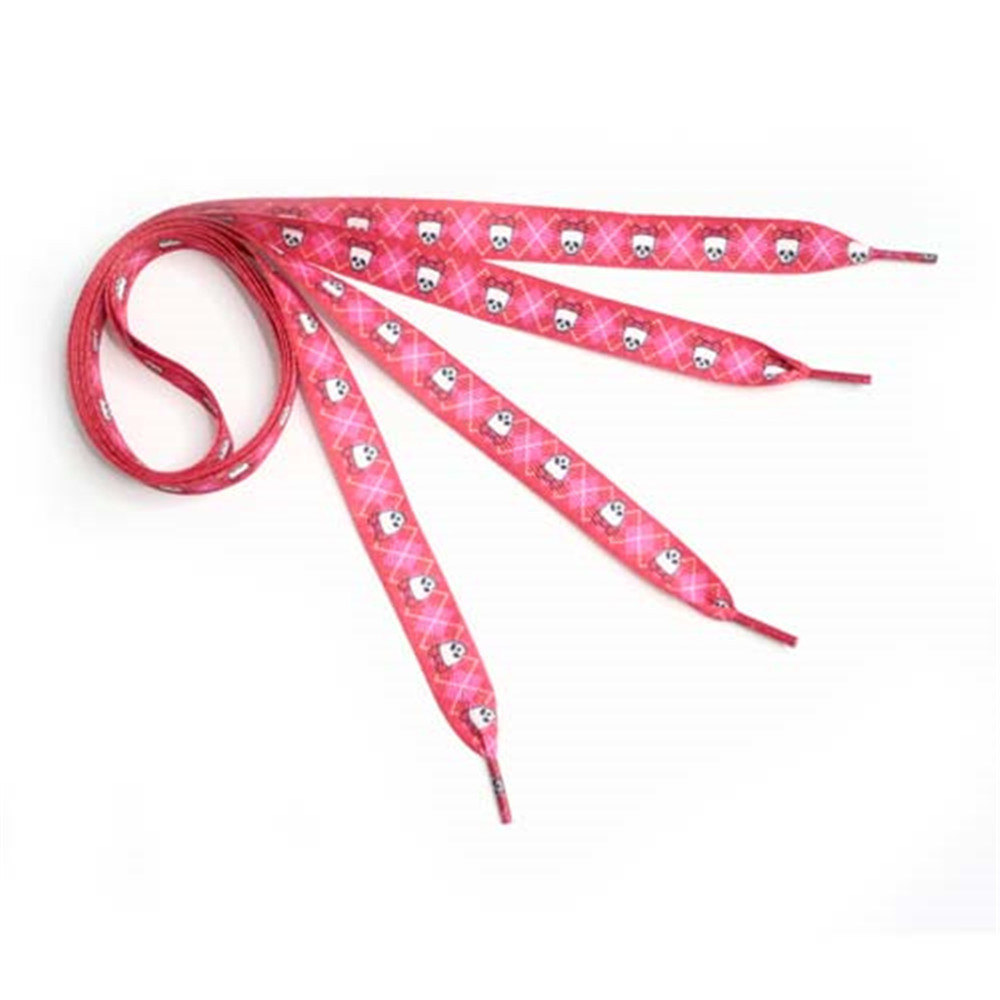 Dye Sublimation Printed Flat Shoelace