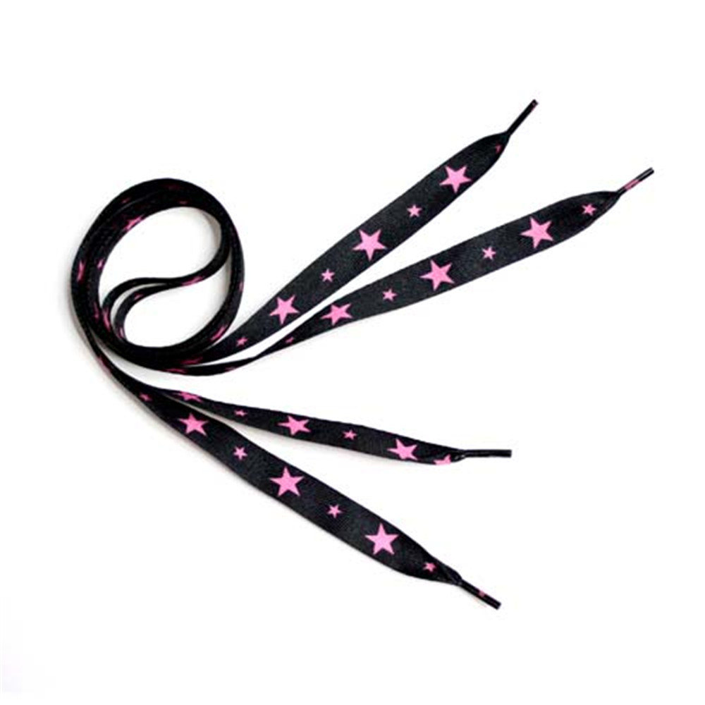 Dye Sublimation Printed Flat Shoelace