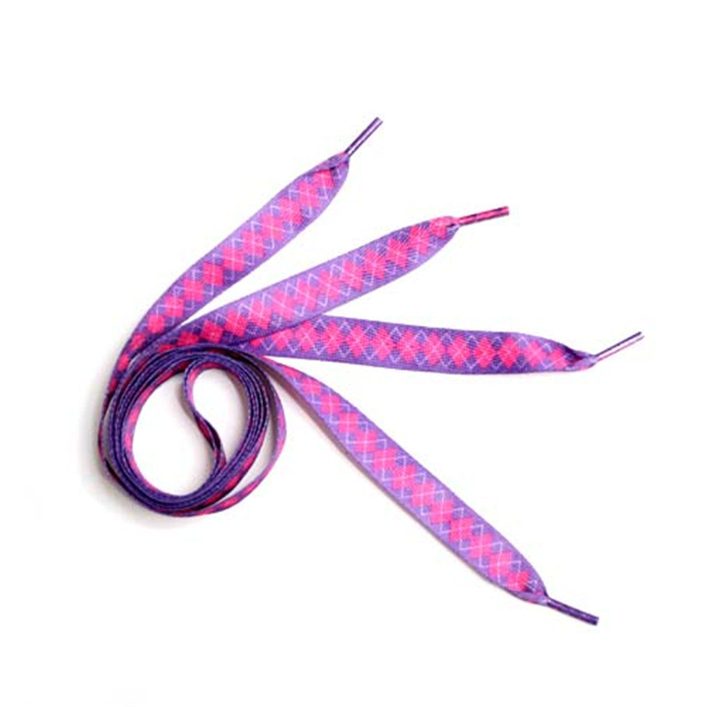 Dye Sublimation Printed Flat Shoelace