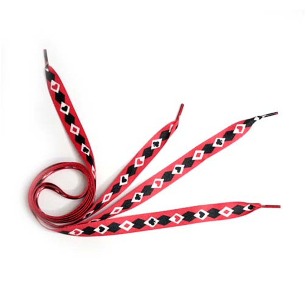 Dye Sublimation Printed Flat Shoelace