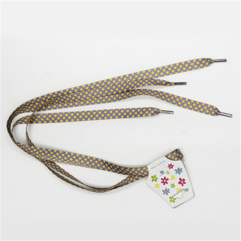 Dye Sublimation Printed Flat Shoelace