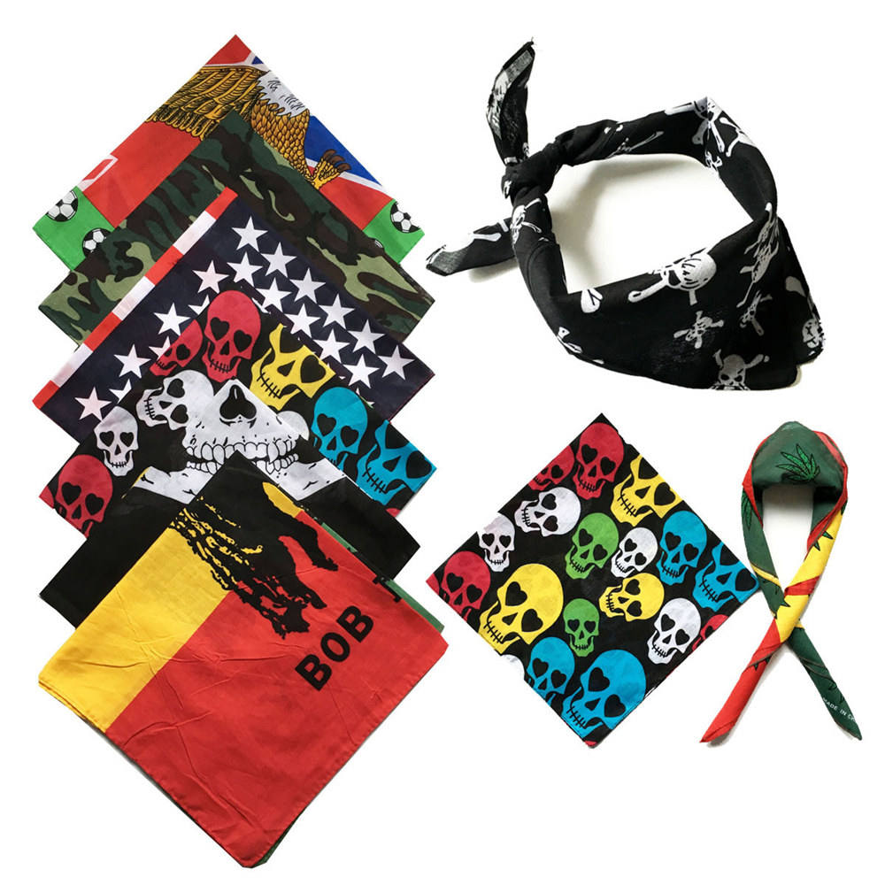 Square Polyester Cotton Bandana