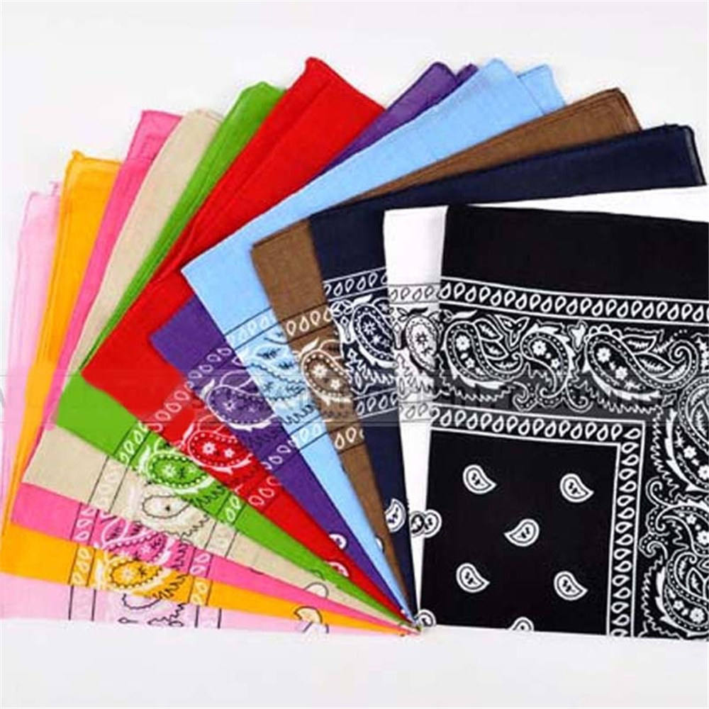 Square Polyester Cotton Bandana