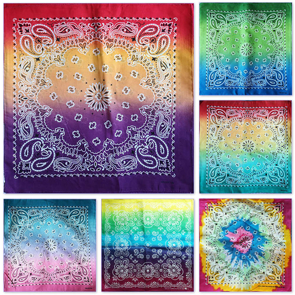 Square Polyester Cotton Bandana