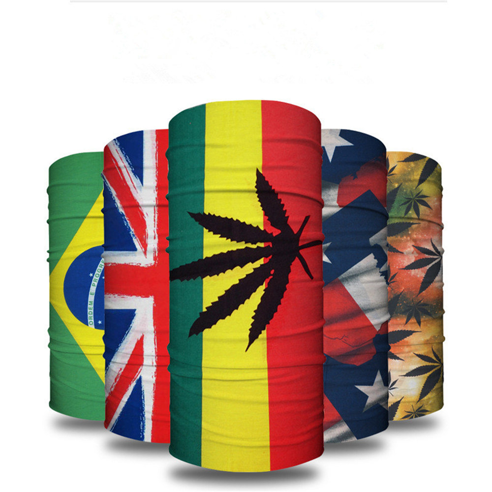 Multifunctional Microfiber Seamless Bandanas