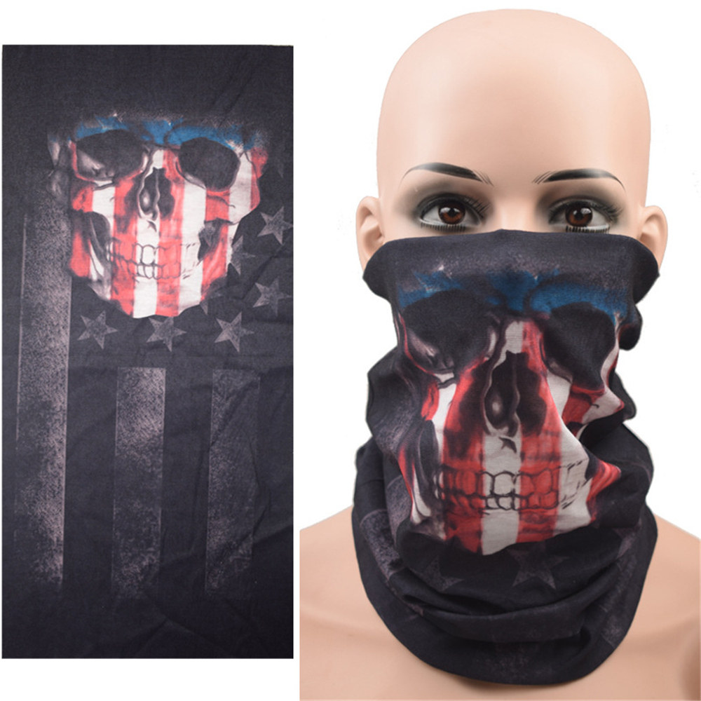 Multifunctional Microfiber Seamless Bandanas