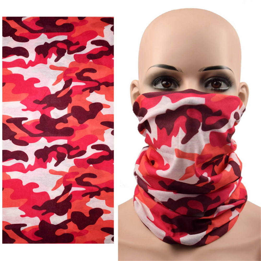 Multifunctional Microfiber Seamless Bandanas