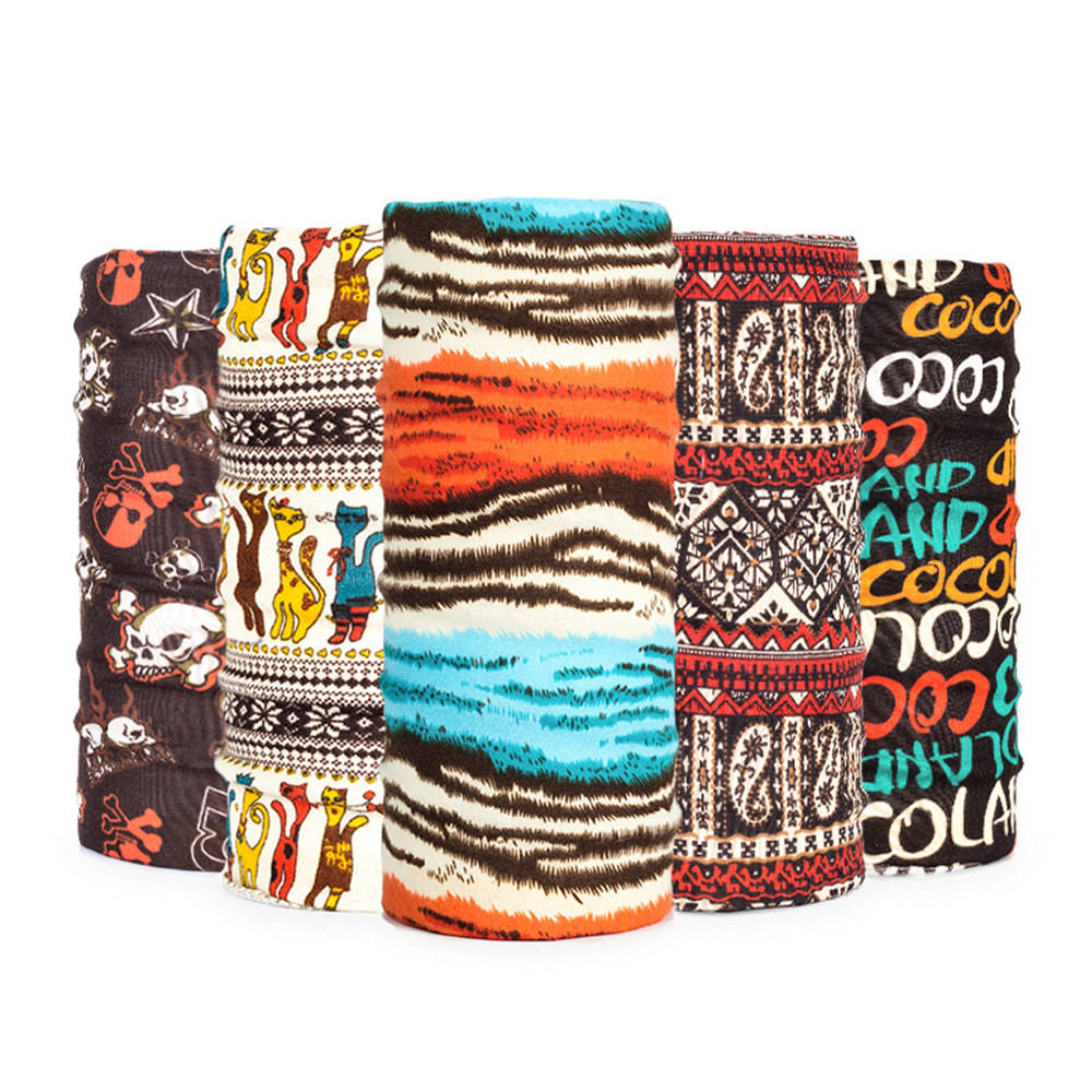 Multifunctional Microfiber Seamless Bandanas