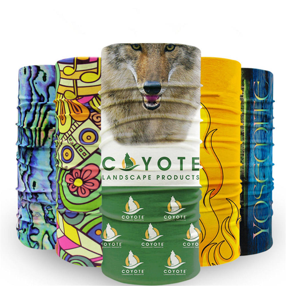 Multifunctional Microfiber Seamless Bandanas