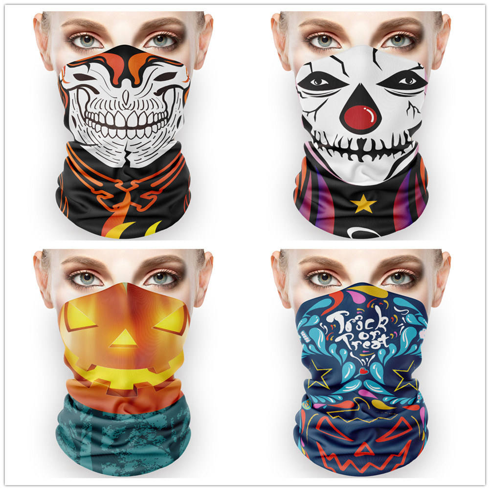 Multifunctional Microfiber Seamless Bandanas