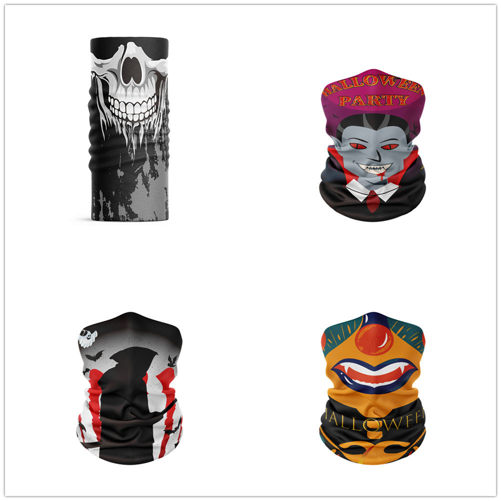 Multifunctional Microfiber Seamless Bandanas