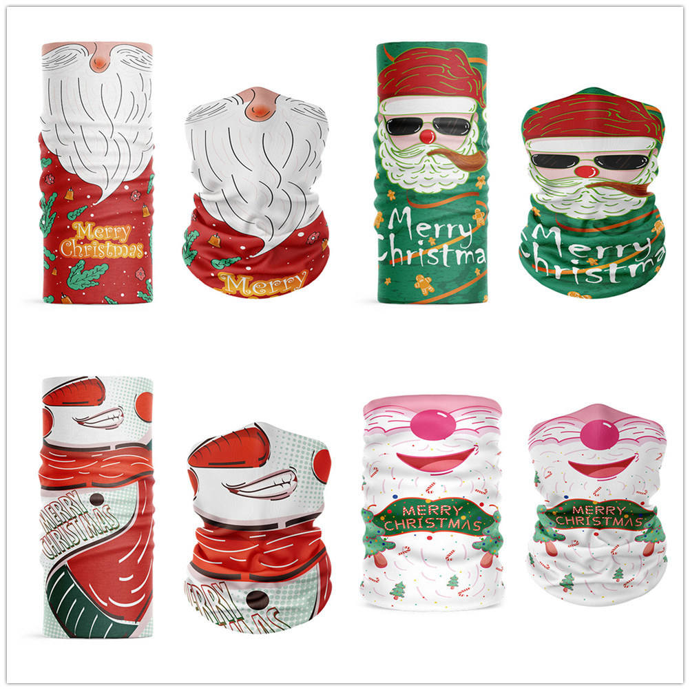 Multifunctional Microfiber Seamless Bandanas