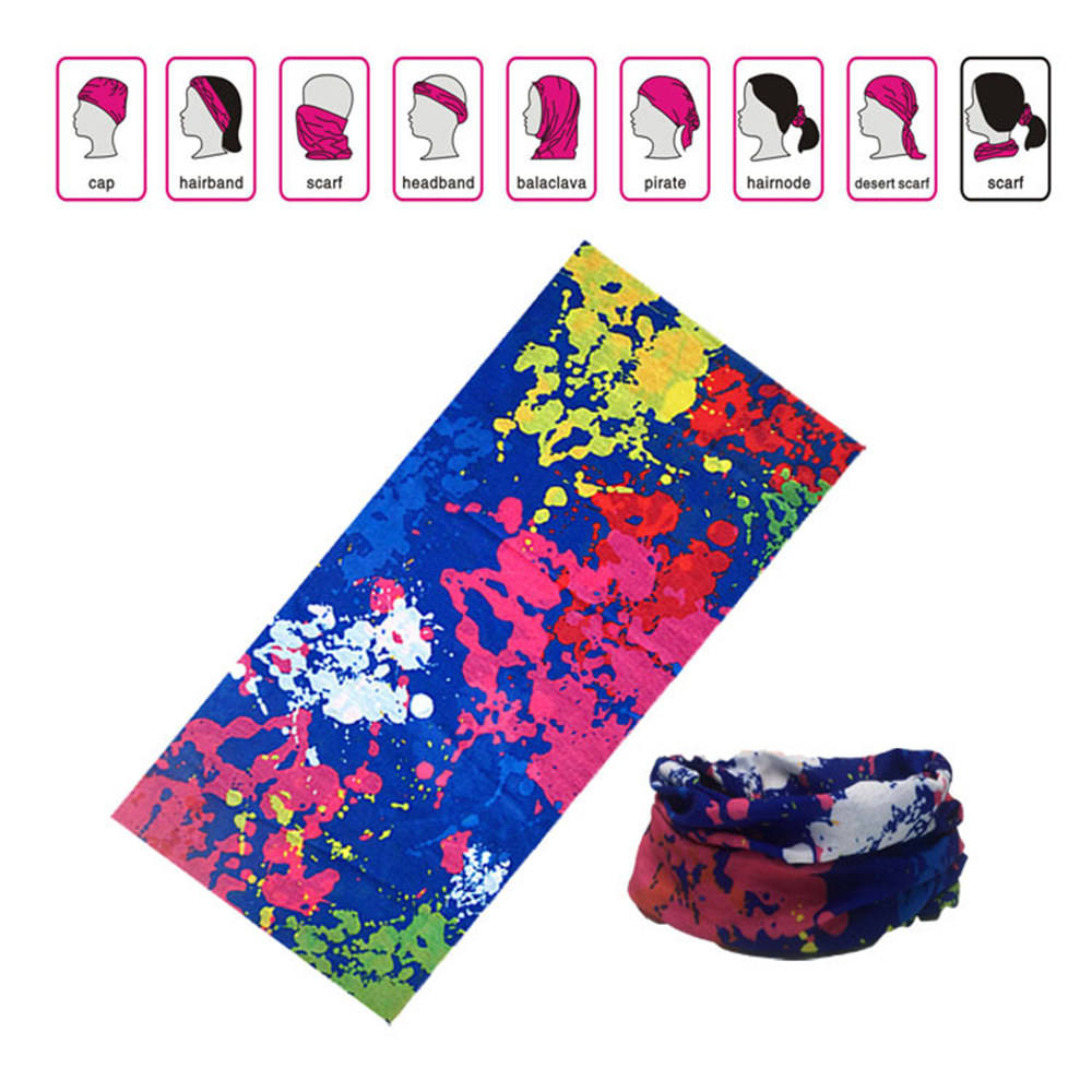 Multifunctional Microfiber Seamless Bandanas