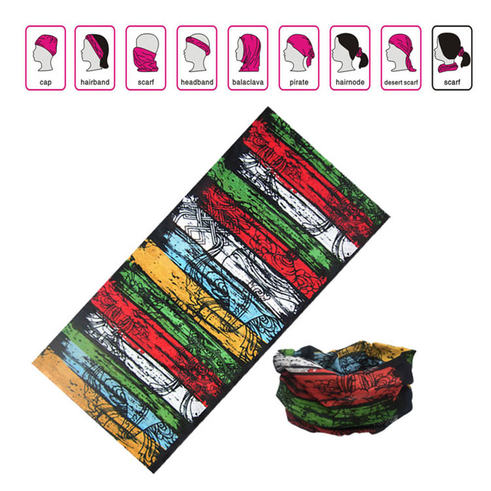 Multifunctional Microfiber Seamless Bandanas