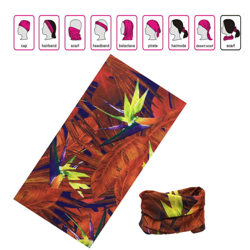 Multifunctional Microfiber Seamless Bandanas