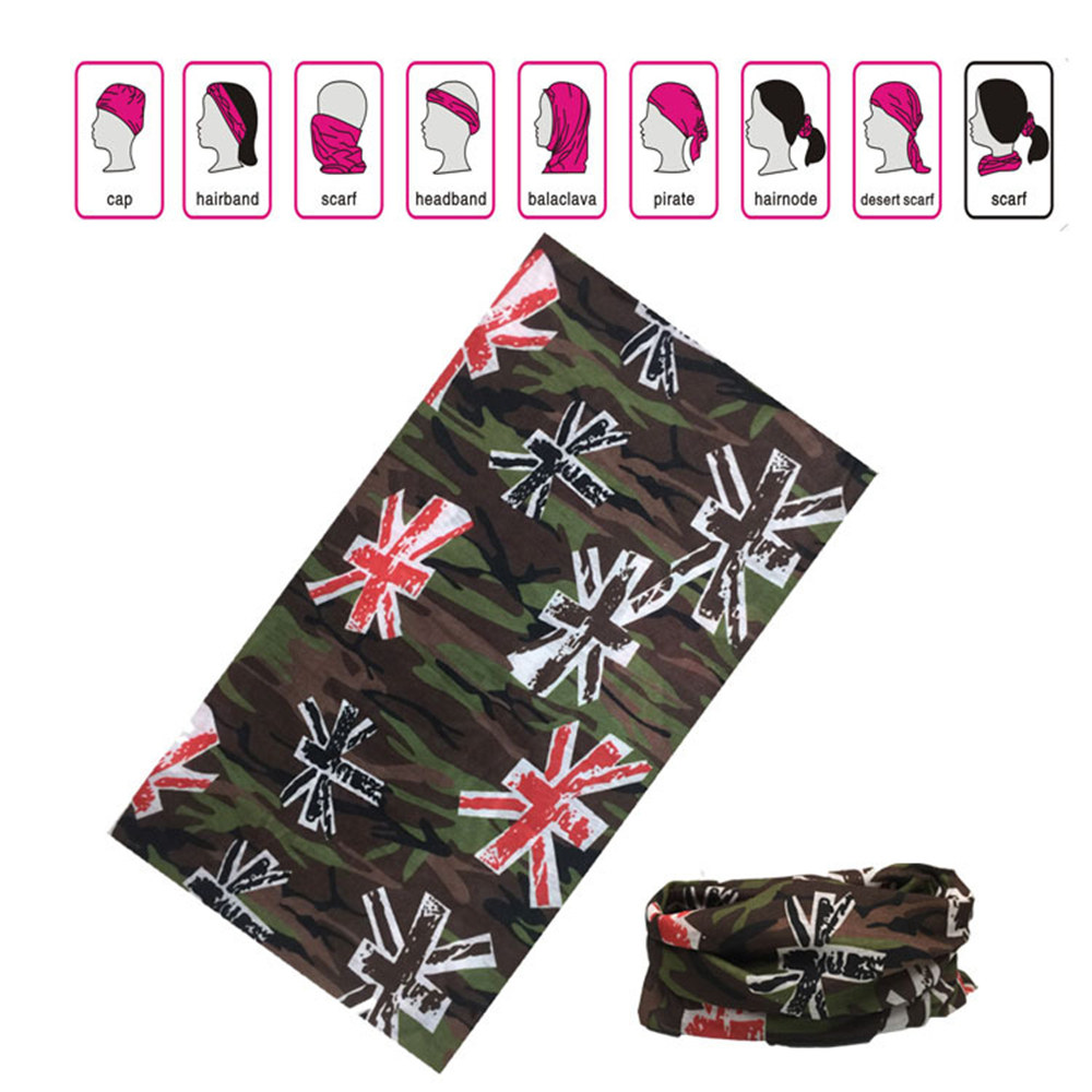 Multifunctional Microfiber Seamless Bandanas
