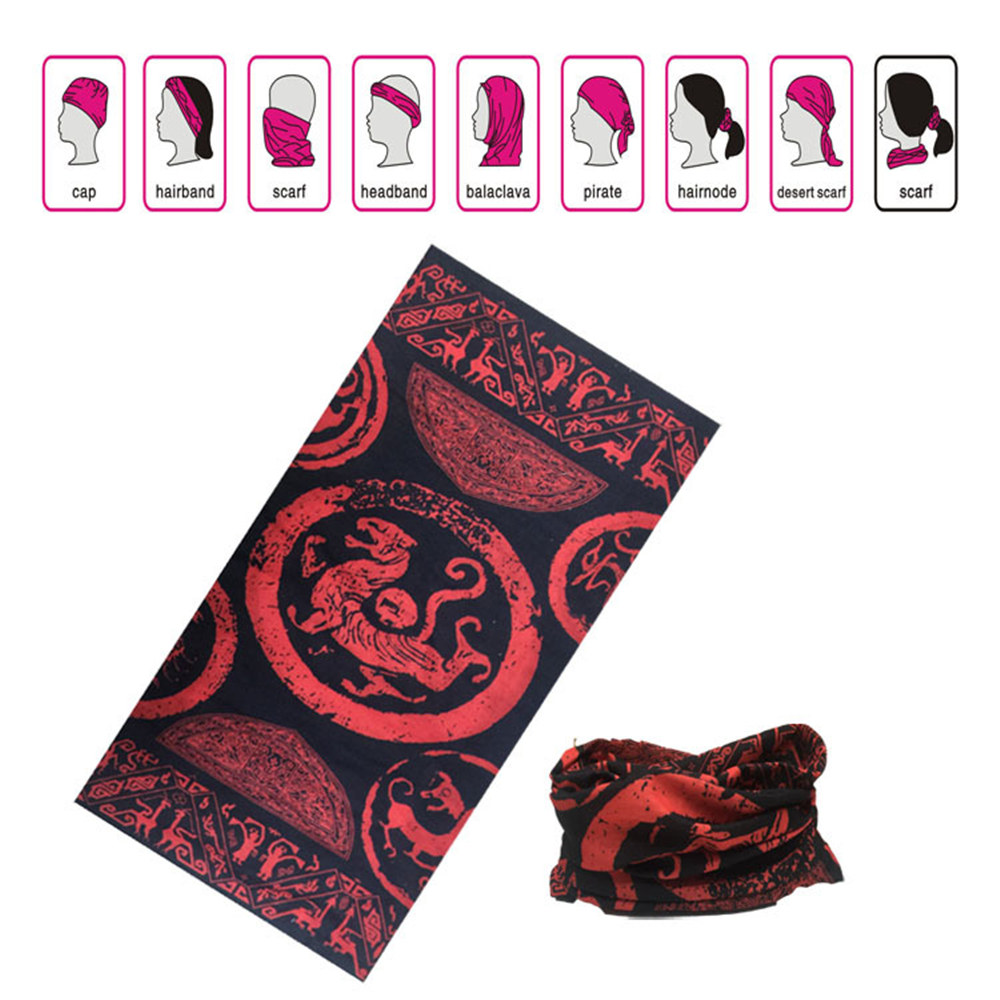 Multifunctional Microfiber Seamless Bandanas