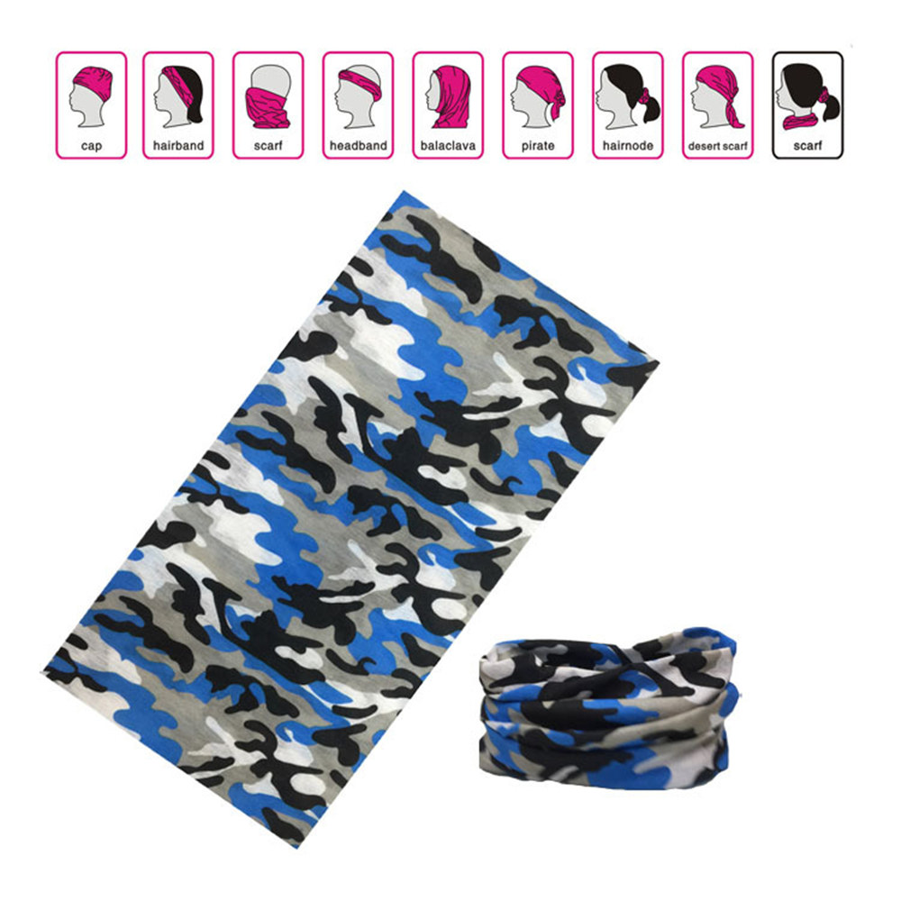 Multifunctional Microfiber Seamless Bandanas