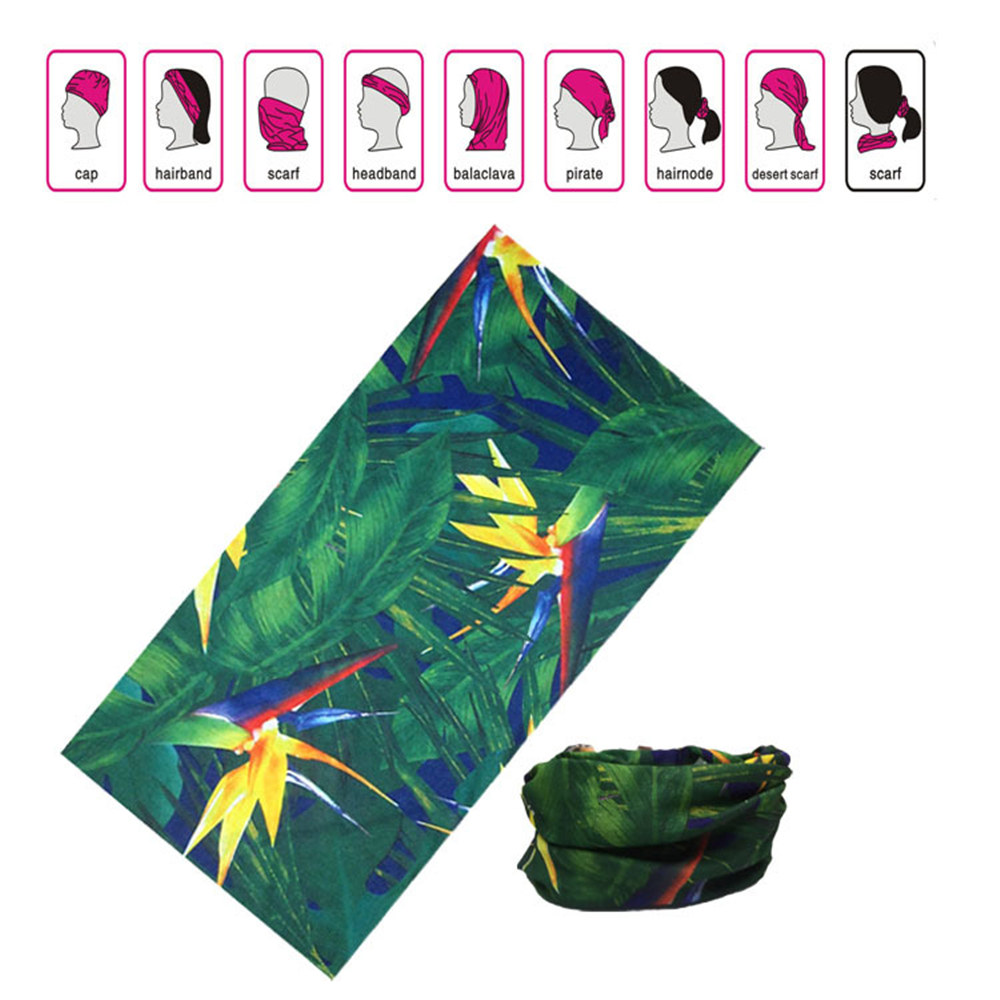 Multifunctional Microfiber Seamless Bandanas