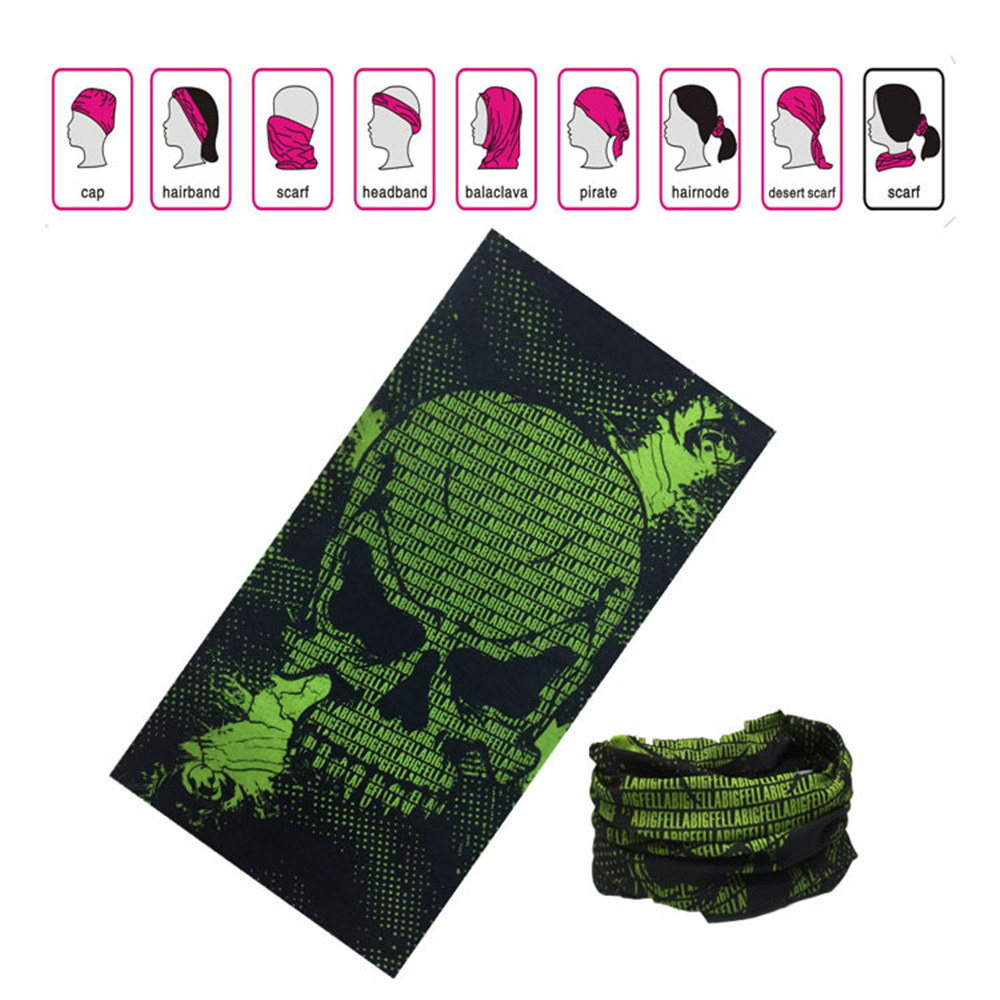 Multifunctional Microfiber Seamless Bandanas