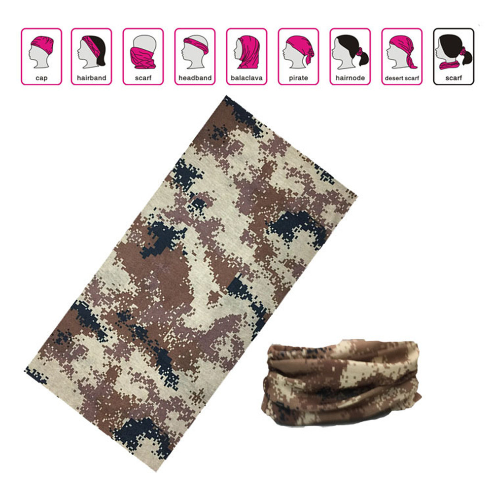 Multifunctional Microfiber Seamless Bandanas