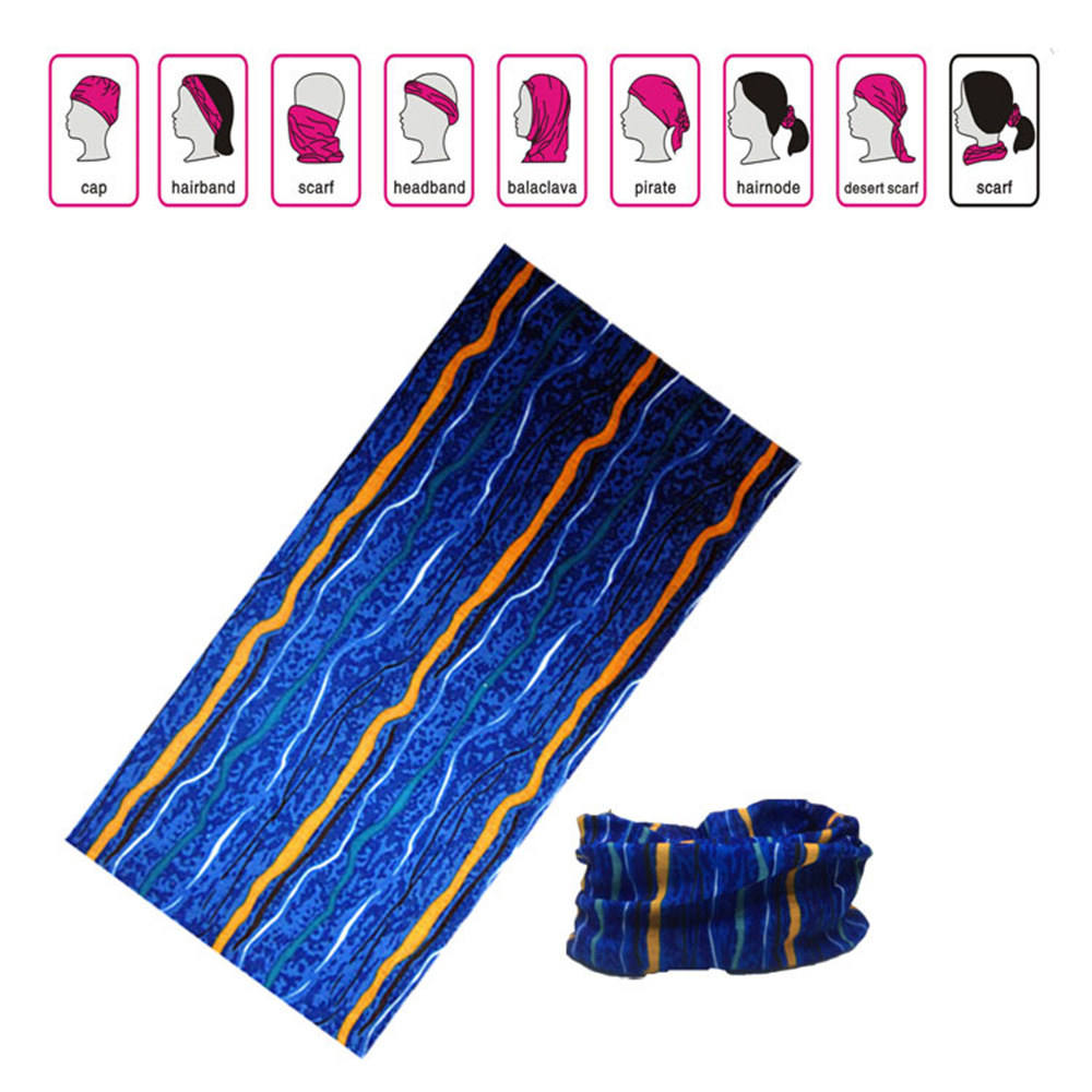 Multifunctional Microfiber Seamless Bandanas