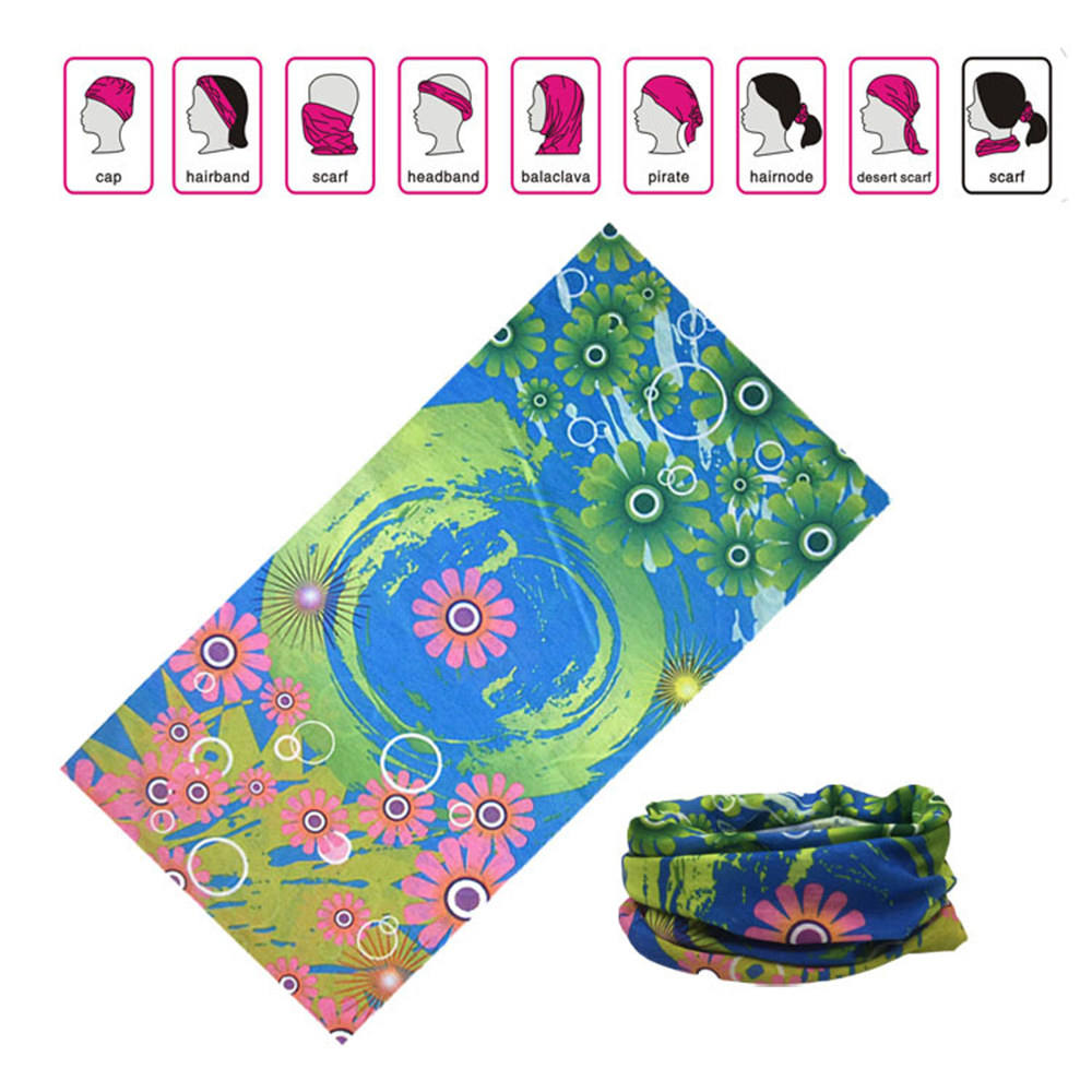 Multifunctional Microfiber Seamless Bandanas