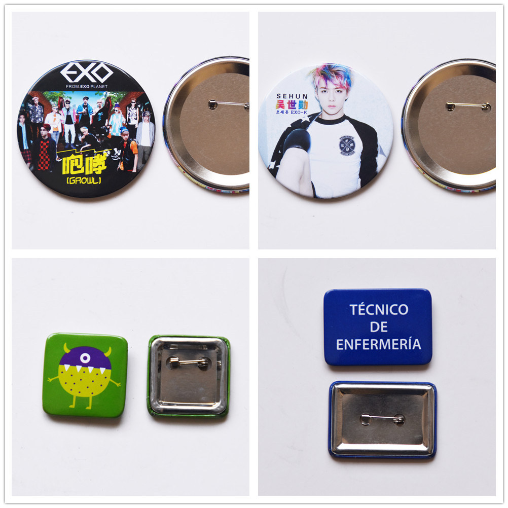 Soft Enamel Plated Metal Pins
