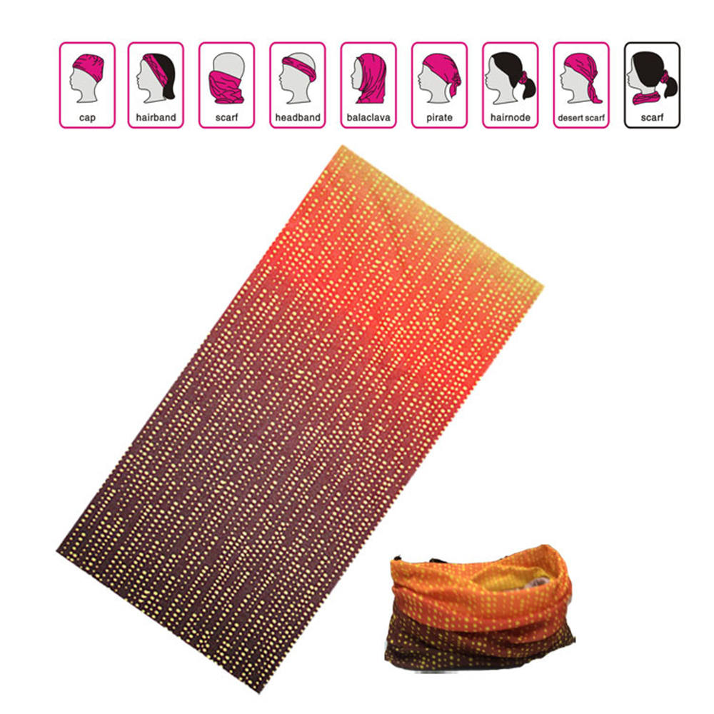 Multifunctional Microfiber Seamless Bandanas